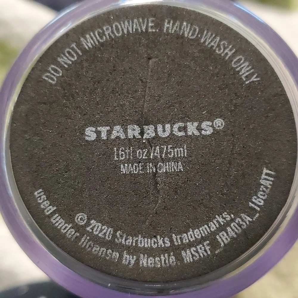 Starbucks 2020 Mistletoe Green Holiday Travel Mug with lid